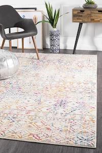 Aladdin Aliya Multi Grey Rustic Rug