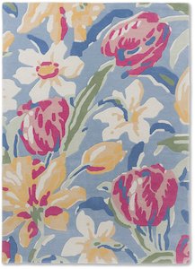 LAURA ASHLEY TULIPS CHINA BLUE 082208