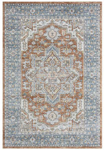 Carpet: Emma Machine Washable Transitional Indigo 366