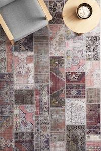 Ethereal  Earth Patchwork Rug