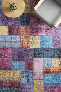 Ethereal  Multi Patchwork Rug