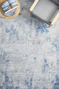 Ethereal  Blue Rug