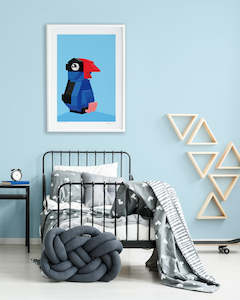 Creative art: Little Pukeko