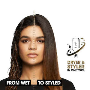 Products: Ghd Duet Styled Black - from wet to styled