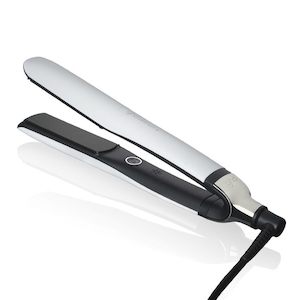 GHD PLATINUM+ HAIR STRAIGHTENER IN WHITE