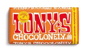 Tony's Chocolonely Milk Chocolate Caramel Sea Salt