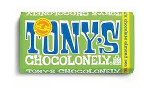 Tony's Chocolonely Dark Chocolate Almond Sea Salt