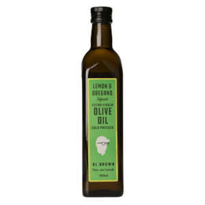 Al Brown & Co Lemon & Oregano Infused Olive Oil