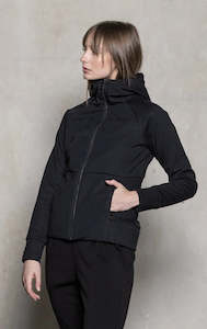 LAMINATED SOFTSHELL HOODY