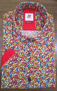 Menswear: Jimmy Fox Jelly Beans Short Sleeve Shirt