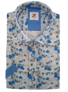 Menswear: Jimmy Fox Tropical Islands Short Sleeve Shirt