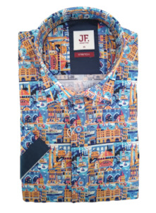 Jimmy Fox Sea Side Short Sleeve Shirt