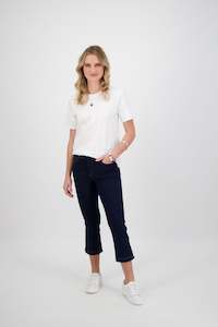 MacJays Ryder Denim Crop Pant