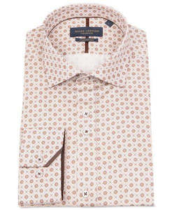 Guide London White Plum Long Sleeve Shirt