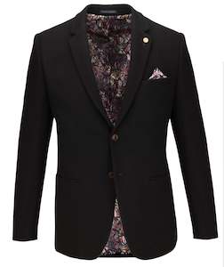 Guide London Jersey with Stretch lining Black Blazer