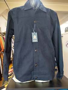 Guide London Navy Stretch Cotton Jacket