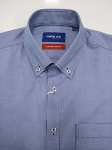 Country Look Galway Blue Houndstooth Shirt