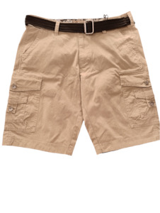 Berlin Dobby Camel Cargo Short