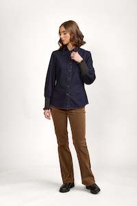 Menswear: Knewe Dark Denim Ford Shirt