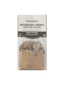 Mushroom and Pinenut Moroccan Couscous