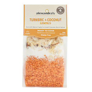 Turmeric and Coconut Lentils