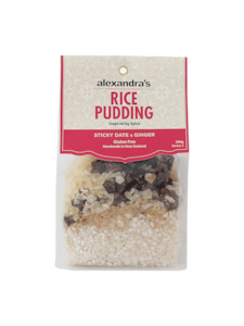 Sticky Date and Ginger Rice Pudding