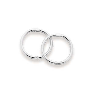 Mini Sleeper Earrings - Sterling Silver