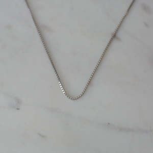 Box Chain - Sterling Silver