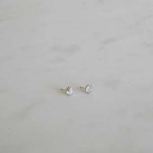 She Shell Studs - Sterling Silver