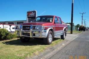 F872 Double Cab/Super Cab Sidebars & Steps