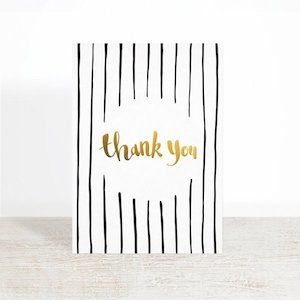 Thank You Card by Knucklebones Design – A Little Bit Floral