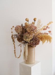 Florist: Hydrangea Stunner in Vintage Vessel – A Little Bit Floral