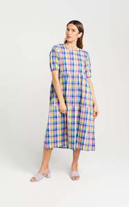 Thing Thing - Tie Up Leah Dress - Summer Picnic