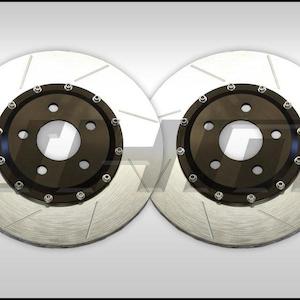 Jhm Lightweight 2-Piece Front Brake Rotor Pair For B8/B8.5 Audi S4/S5