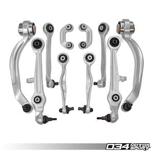 Kitchenware manufacturing - glass: Control Arm Kit, Density Line, Early B5/C5 Audi S4/RS4 & A6/S6/RS6, B5 Volkswagen Passat With Aluminum Uprights