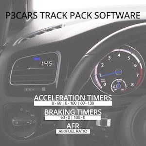 Track Pack Software Upgrade For P3cars Gauges