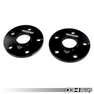 Wheel Spacer Pair, 10mm, Audi/Volkswagen 5x112mm With 57.1mm Center Bore