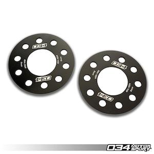 Wheel Spacer Pair, 5mm, Audi 5x112mm With 66.5mm Center Bore