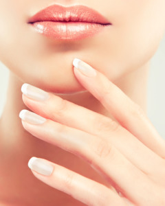 Cosmetic: Luxury Treatment Manicure with French Tips