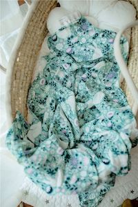 Deluxe Bamboo Muslin Wrap - Alice