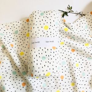 Bamboo Muslin Wrap - Spots