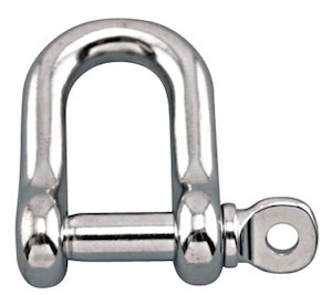 Bread: D Shackle Stainless 316