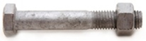 M36 Hex Bolt & Nut Galvanised Grade 4.8