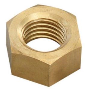 Hex Nut Brass BSW