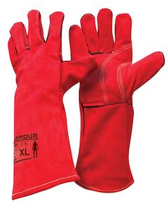 Bread: Welding Glove Premium Red 40cm