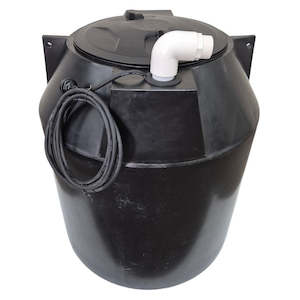 Plastic 270L Pump Chamber c/w Submersible Drainage Pump