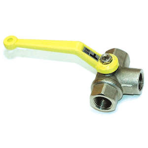 Stainless Steel 3 Way Ball Valve