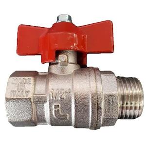 Brass Ball Valve - Tee Handle Male/Female