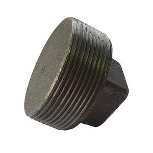 Black Carbon Steel Plug