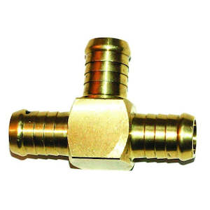 Airline: Brass Tee Hose Joiner